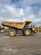 Side of Used Komatsu Dump Truck,Used Truck in yard,Back of used Komatsu